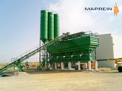 Фото 10. Стационарный бетонный завод Maprein Madrid CHM 500 - 20 m3/ч Испания