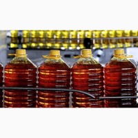 Хлопковое масло рафинированное в 5 литровой ПЭТ таре Казахстан