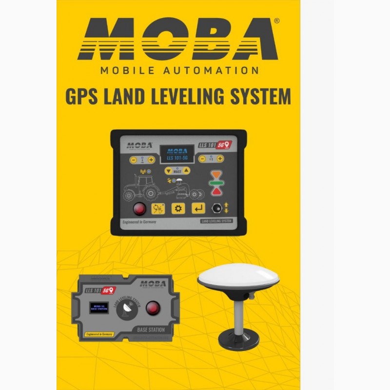 Фото 14. Спутник GPS ер текислаш аппаратлари, MOBA фирма, Германия, нархи 4000 доллар